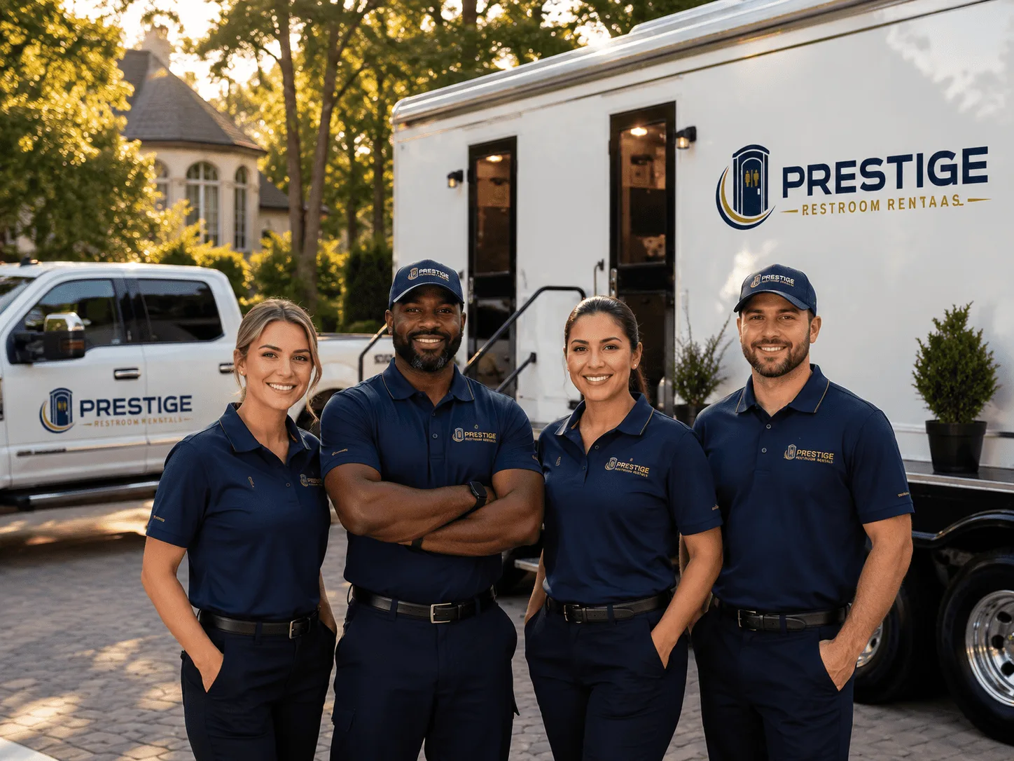 Trusted Luxury Portable Restrooms company in Young, AZ
